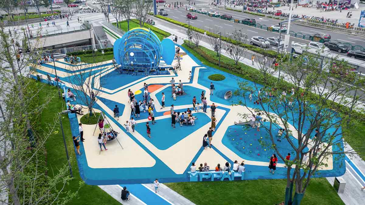 室外儿童组合滑梯