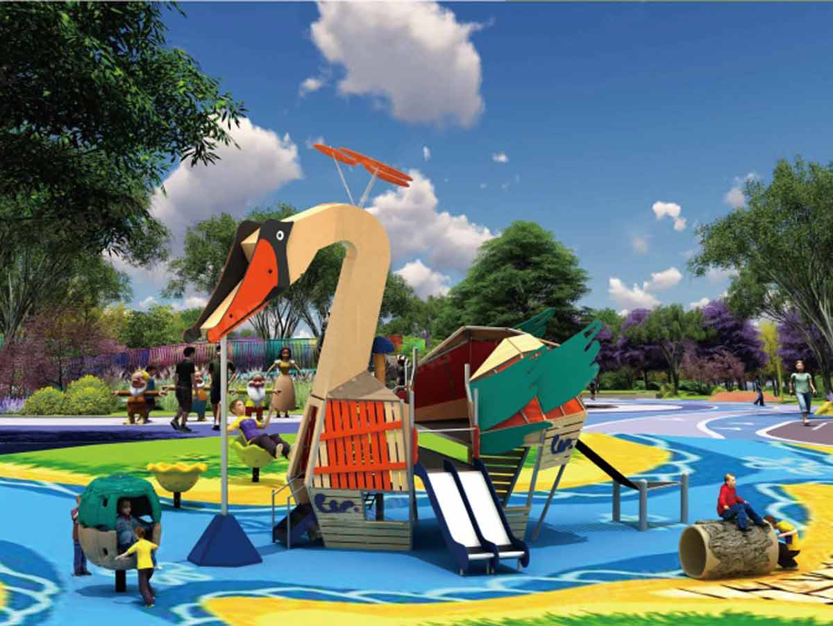 儿童户外游乐设施