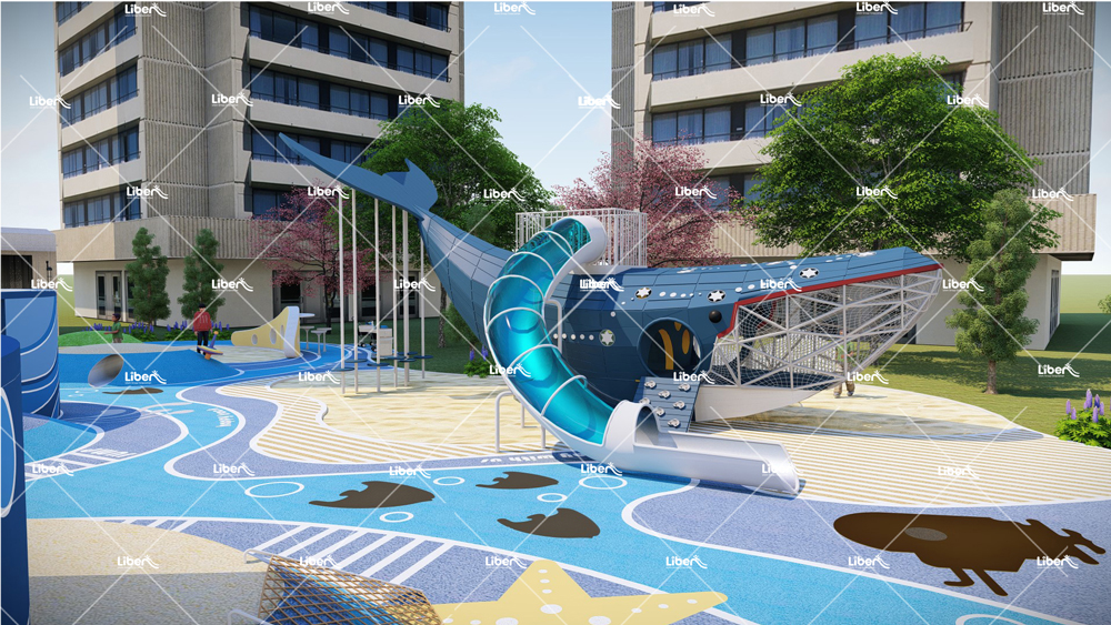 户外儿童游乐设备